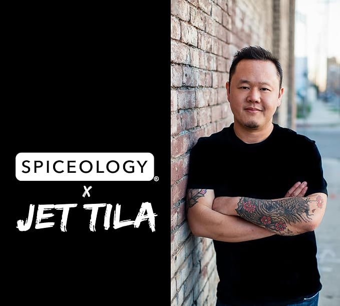 Spiceology ??Jet Tila Umami Punch Ssamjang Seasoning ??Korean-Inspired Spice Blend with Gochugaru, Sesame Seeds, Honey Granules & Ginger Root Powder ??Ideal for Grilled Meats, Vegetables & Rice Dishes ??18.7 oz