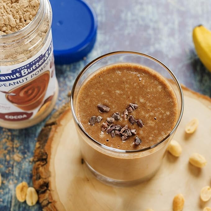 Peanut Butter & Co. Cocoa Peanut Protein Powder, Non-GMO Project Verified, Gluten Free, Vegan, 6.5 oz Jar