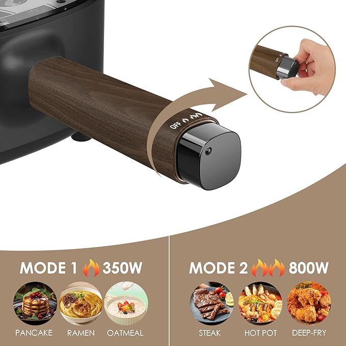 2L Hot Pot Electric with Steamer, Portable Electric Pot with Upgrade Honeycomb Nonstick Coating for Dorm, Office, Travel, Multi Cooker Pot for Ramen, Soup, Oatmeal (Tongs Included)