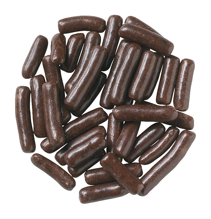 DecoPac Chocolate Brown Sprinkles | Extra Large 26oz Pack | Cake Sprinkle Mix, Fancy Sprinkles For Cake Decorating, Handheld Container, Candy Sprinkles, Cake Sprinkles - Brown