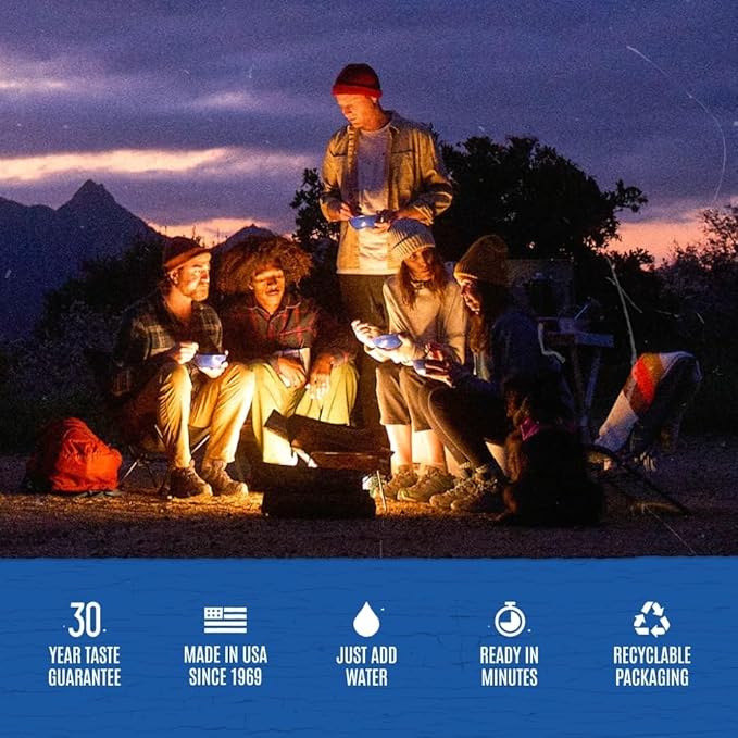 Mountain House Chili Mac with Beef & Freeze-Dried Food for Camping, 10 Servings, 30-Year Shelf-Life