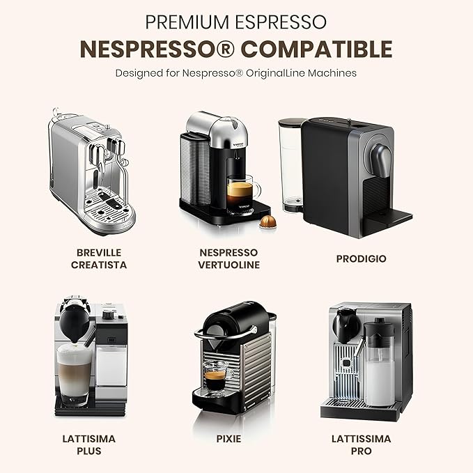 Mondo Nespresso Compatible Aluminum Capsules (40-pack), Variety Pack, USDA Organic, Medium Roast