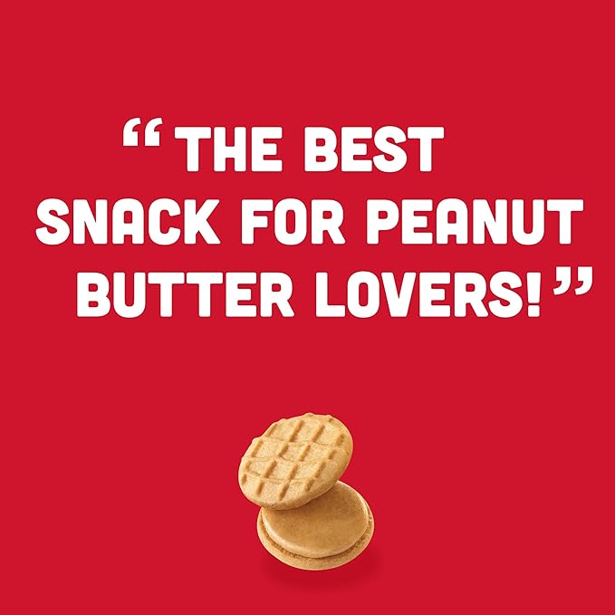 Nutter Butter Peanut Butter Sandwich Cookies, King Size, 3.5 oz