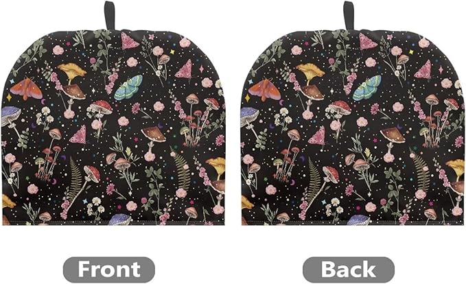 Mushroom Teapot Cozy Butterfly Tea Cozy for Teapot Insulated Tea Cozies Tea Pot Cover Dust Home Kitchen Decorative Teapot Protector for Women