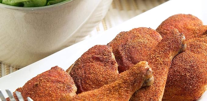 Kosmos Q Hot Dirty Bird BBQ Dry Rub, Spicy Seasoning with Chili Pepper, Brown Sugar, Garlic & Onion for Chicken, Turkey, Ribs, Pork, Dry Rub for Smoking & Grilling Meat, BBQ Spice Blend, 16 Oz Bag