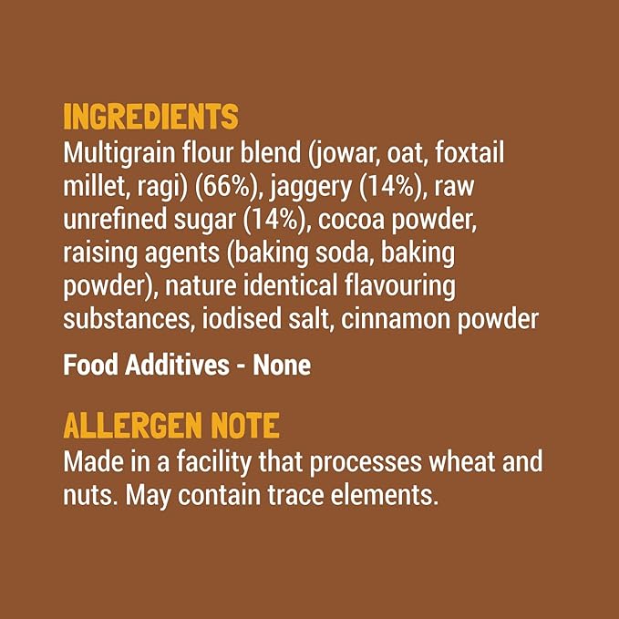 Slurrp Farm Instant Breakfast Millet Pancake Mix, Chocolate And Supergrains, Natural And Healthy Food, 150g (Pack Of 3)