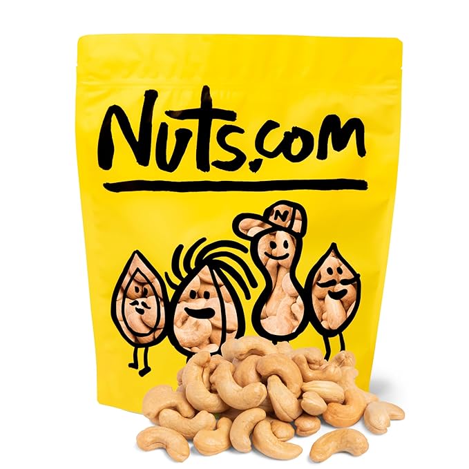 Roasted Cashews (Lightly Salted, 2lb) & Organic Walnuts (Raw, No Shell, 2lb) ??Vegan, Gluten-Free Snacks ??Rich in Protein, Fiber, Healthy Fats ??Perfect for On-the-Go, Office, & Home Snacking