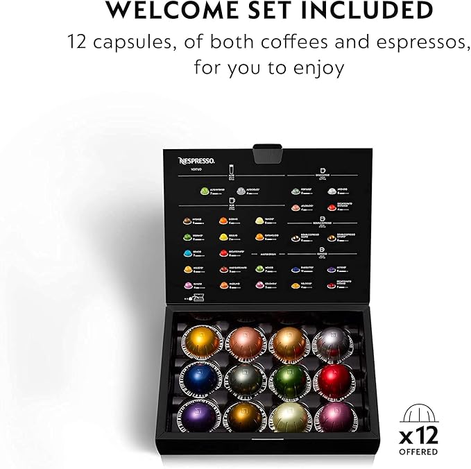 Nespresso Vertuo Coffee and Espresso Maker by Breville, Black