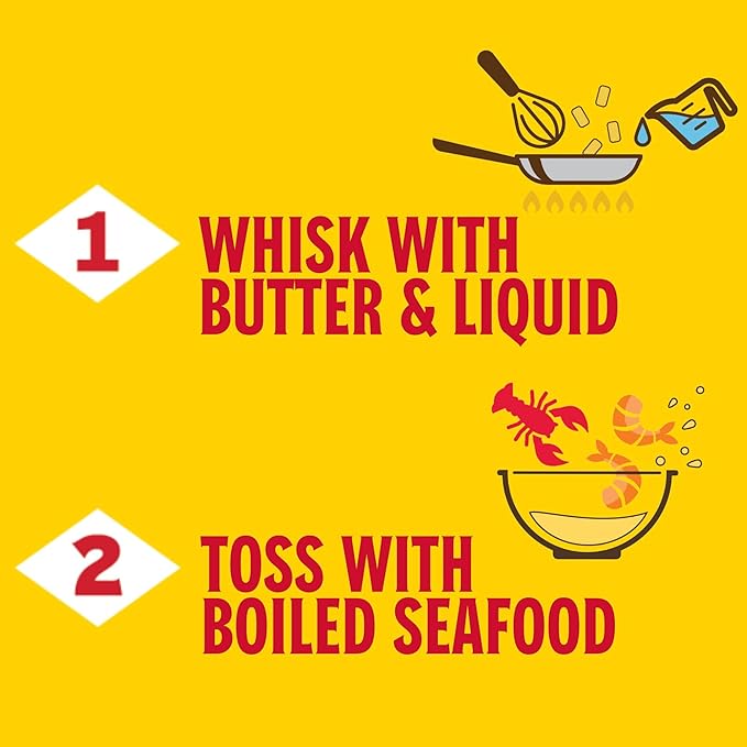 Louisiana Fish Fry Cajun Drip Viet-Cajun Butter Seasoning Mix - Seasoned Butter Sauce for Seafood - 2 oz. Bag (Pack of 3) - Just Add Butter and Toss with Seafood - Add a Burst of Flavor to Your Boiled Seafood with Cajun Drip