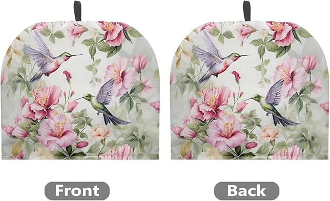 Hummingbird Tea Cosy for Teapot Floral Tea Cosy for Teapot Thick Home Decorative Kettle Kitchen Dust Cover Kitchen Accessory