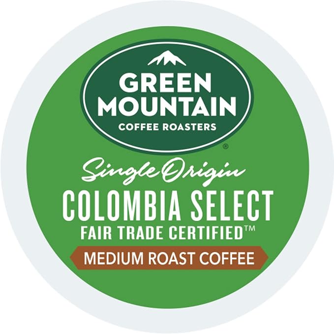 Green Mountain Coffee Roasters Colombia Select Coffee, Keurig Single-Serve K-Cup pods, Medium Roast, 32 Count