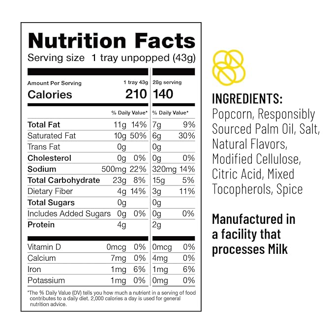 Opopop Microwave Popcorn - Pop Cups Pickle Monster 6-Pack, Non-GMO Gourmet Popcorn Kernels & Popcorn Flavoring, Gluten Free Snacks, Easy to Make and No Mess