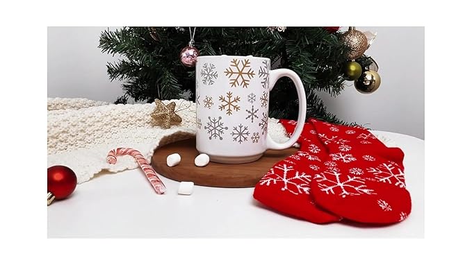 Hot Chocolate Gift Set With Mug - Hot Chocolate Set With Hot Chocolate Sachets - Mini Marshmallows, Candy Canes, Travel Cup - Gifts for Women, Mens Gifts - Vegan Chocolate Gift Set