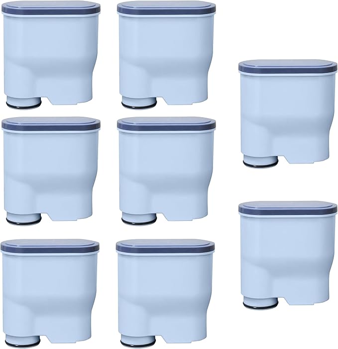 8-Pack Water Filter for Philips Saeco AquaClean CA6903 ??Anti-Lime Scale Replacement Filters for Fully Automatic Coffee Machines