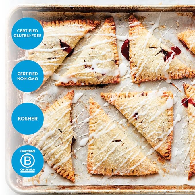 King Arthur Flour Pie Crust Mix, Gluten Free, 14 Ounce (Pack Of 6)