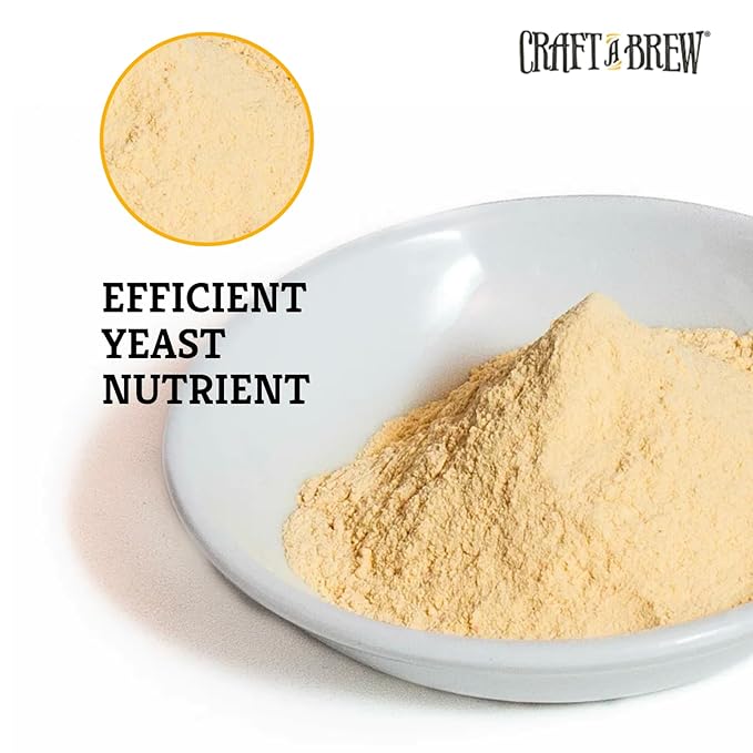 Craft A Brew - Fermaid O - Wine Yeast Nutrient - More Natural Nitrogen Source - At Home Winemaking - Promotes Consistent Wine Fermentations - Used in Beer & Mead Brewing - 1oz