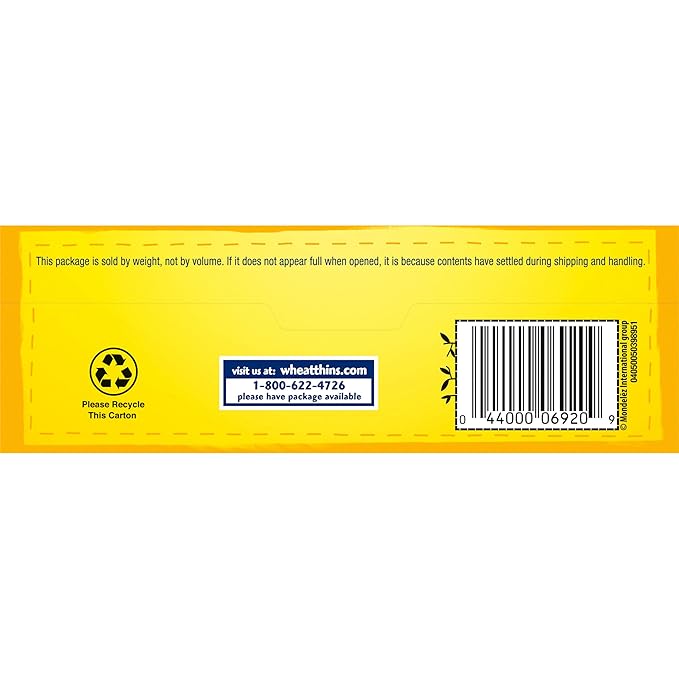 Wheat Thins Sundried Tomato & Basil Snacks, Whole Grain Wheat Crackers, Snack Crackers, Family Size, 13 oz