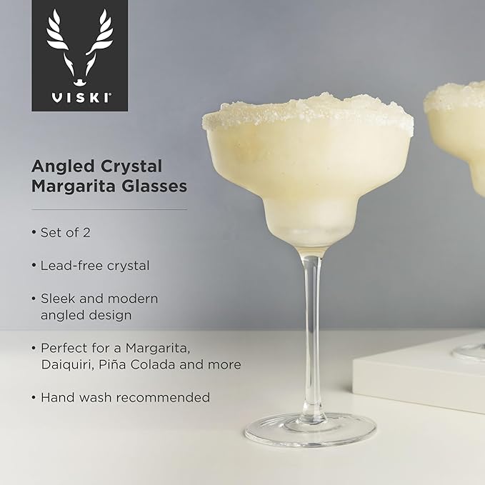 Viski Margarita Glasses Set 2