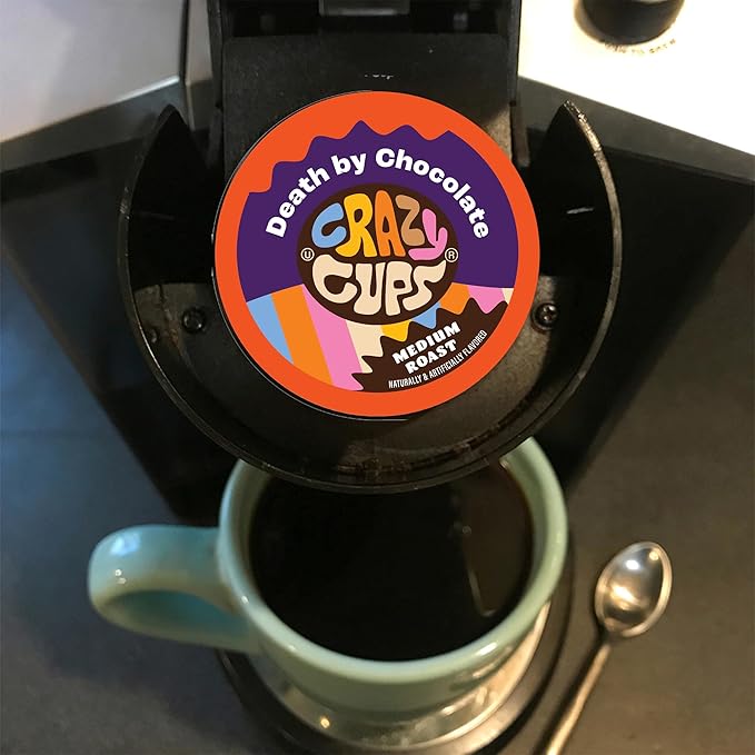 Flavored Decaf Coffee Pods Variety Pack, Great Mix of Decaffeinated Coffee Pods Compatible with all Keurig K Cups Brewers, 40 Count Bulk Pack
