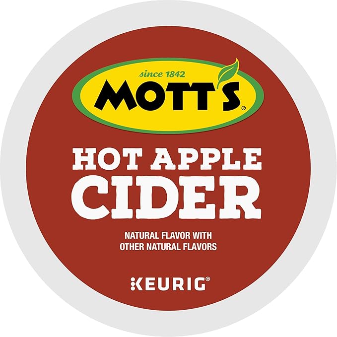 Mott's Apple Cider, Keurig Single-Serve K-Cup Pods, 96 Count