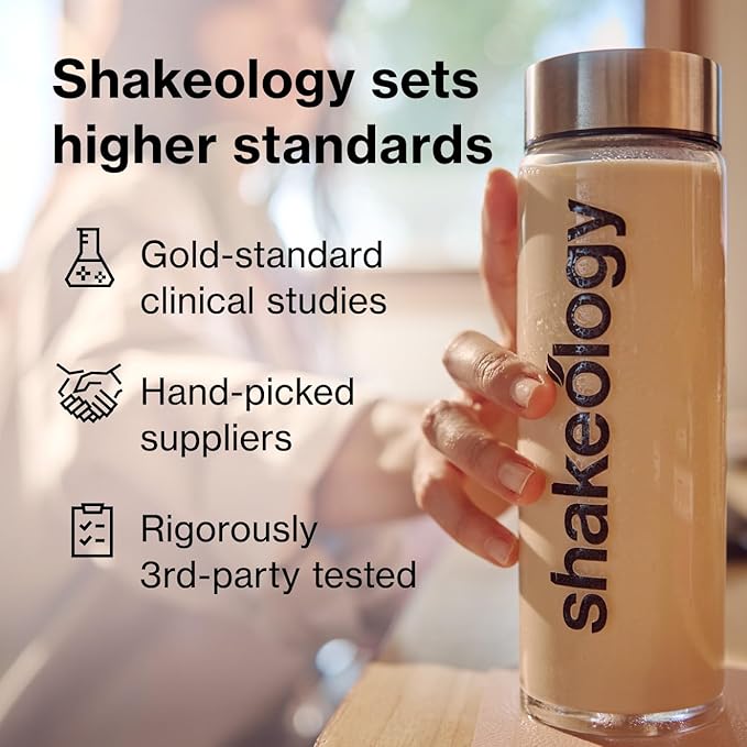 BODi Shakeology Plant-Based Vegan Protein Powder ??Gluten-Free Superfood Shake with Vitamins & Minerals ??Helps Support Healthy Weight Loss & Gut Health, Cafe Latte, 14 Individual Packets