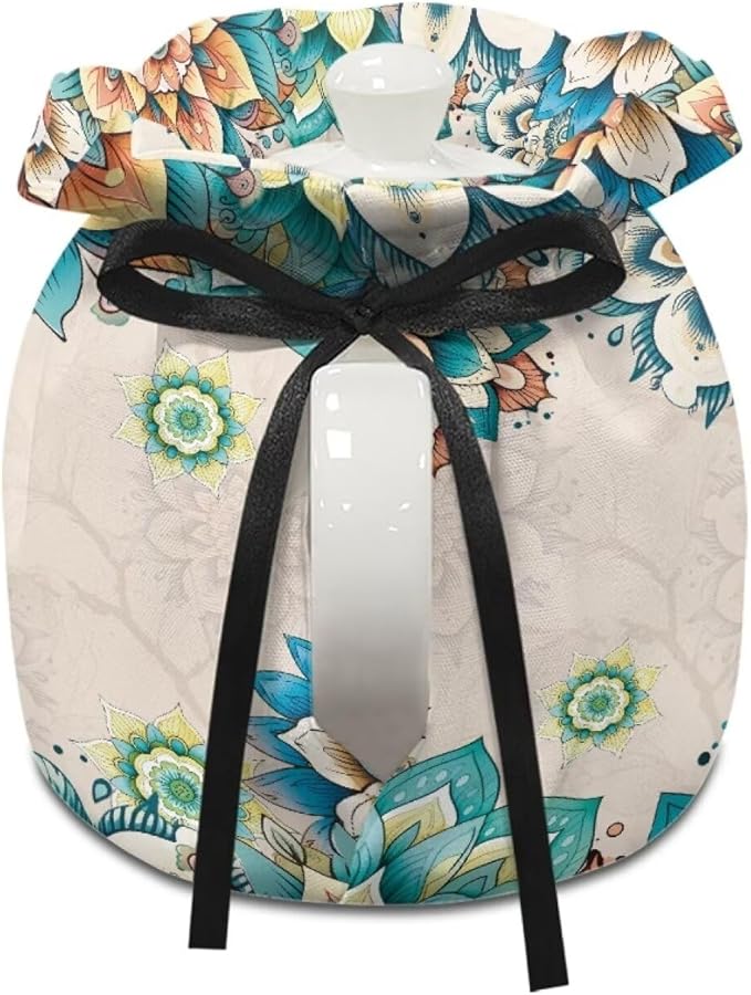 Azetc Tea Cozy for Teapot Insulated Dragonfly Teapot Cozy Western Tea Cosy for Teapot Dust Protector Southwestern Navajo Tea Cozy