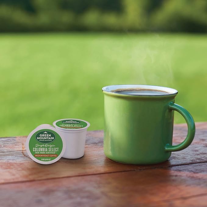 Green Mountain Coffee Roasters Colombia Select Keurig Single-Serve K-Cup Pods, Medium Roast Coffee, 72 Count