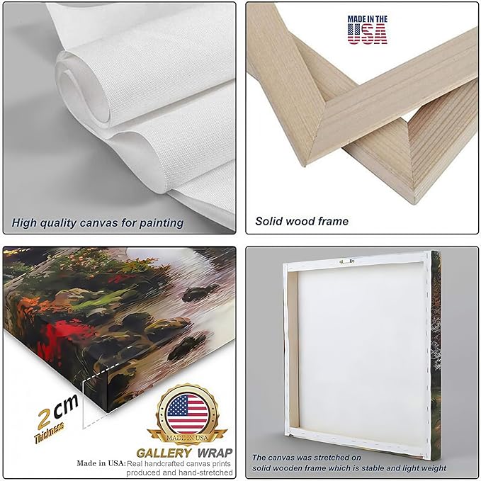 Personalized Custom Canvas Prints, Photo on Canvas Transform Your Photos into Stunning Framed Wall Art-Digitally Printed Photo to Canvas - Ideal for Home Decor, Gifts (24L?쐘36W" 60x90cm)