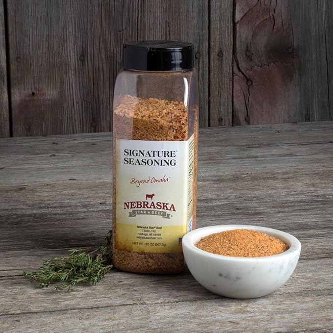 Nebraska Star Beef Signature Seasoning Bottle, 32 oz