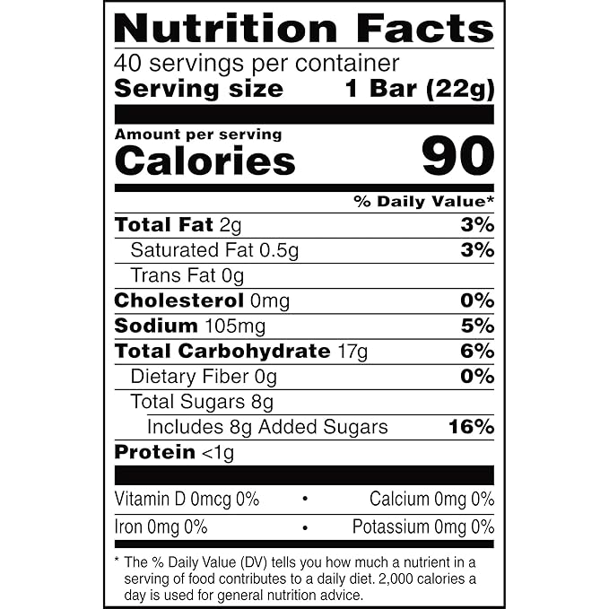 Rice Krispies Treats Crispy Marshmallow Squares, Kids Snacks, Snack Bars, Original, 31.2oz Box (40 Bars)