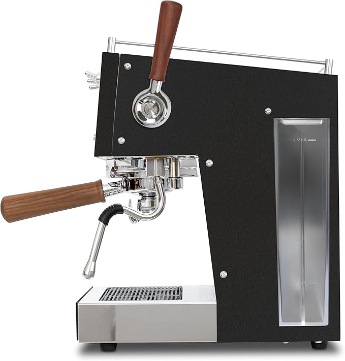 Ascaso Steel DUO PLUS Espresso Machine | PID | Programmable | Volumetric Controller | Dual Thermoblock | 120V | (Black)