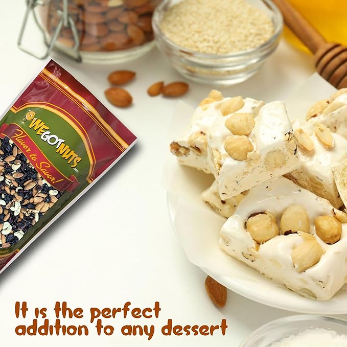 We Got Nuts Trail Mix Premium Blend with Almonds, Cashews, Cranberries, Raisins,Filberts and Walnuts Kosher Certified 3 lb Resealable Bag