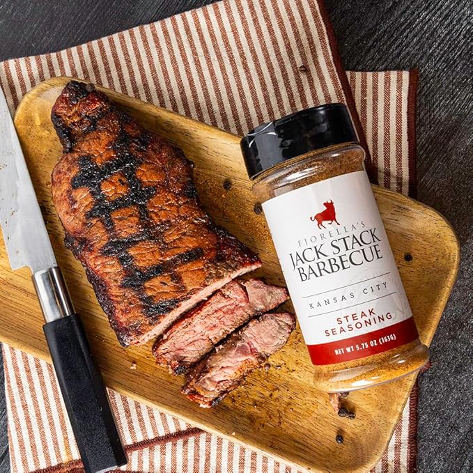 Jack Stack Barbecue Dry Rub Seasoning Variety Pack - All Purpose, Steak, Poultry & Meat Seasonings - Kansas City Spice 3 Pack - for Chicken, Steak, Ribs, Vegetables, Seafood, and More (7oz Each)