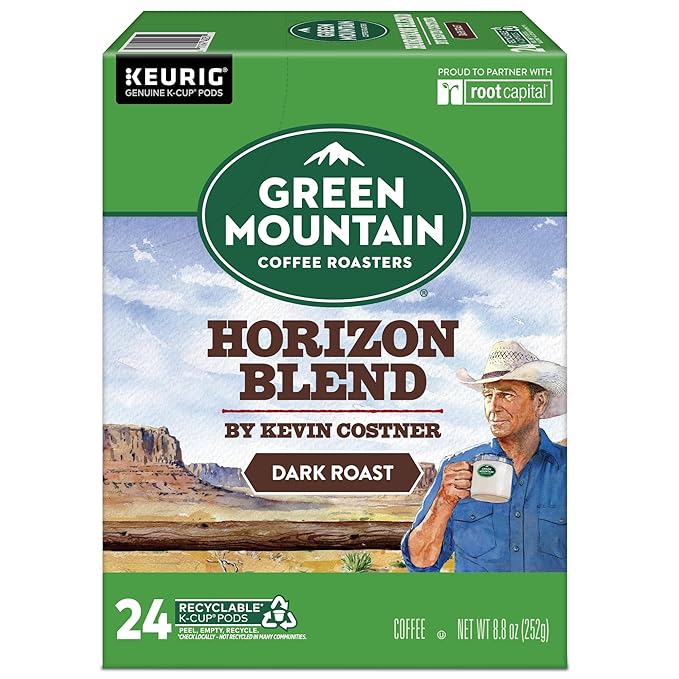 Green Mountain Coffee Roasters® Horizon Blend Coffee by Kevin Costner, Single Serve Keurig® K-Cup® Pod, 96 Count