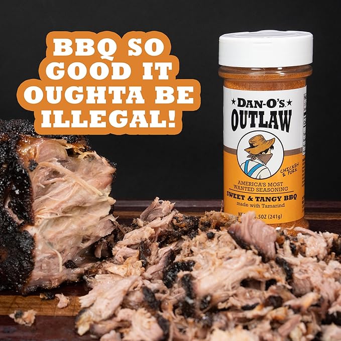 Dan-O's Outlaw Seasoning - Sweet & Tangy BBQ