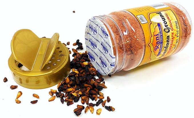 Rani Anardana (Pomegranate) Ground, Indian Spice 3oz (85g) PET Jar ~ All Natural | No Color | Gluten Friendly | Vegan | NON-GMO | No Salt or fillers | Indian Origin