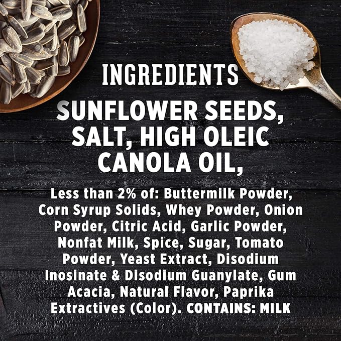 DAVID Seeds Roasted and Salted Spicy Queso Jumbo Sunflower Seeds, Keto Friendly, 5.25 Ounce (Pack of 12)