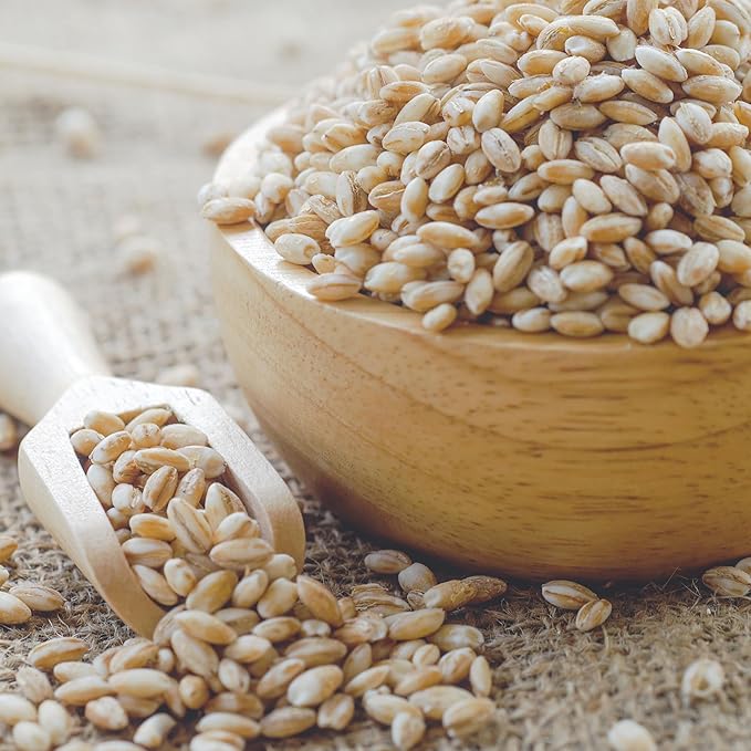 Barley Pearl, 1 Pound Bulk Bag, Perfect for Hot Cereals, Salads or Hearty Stews