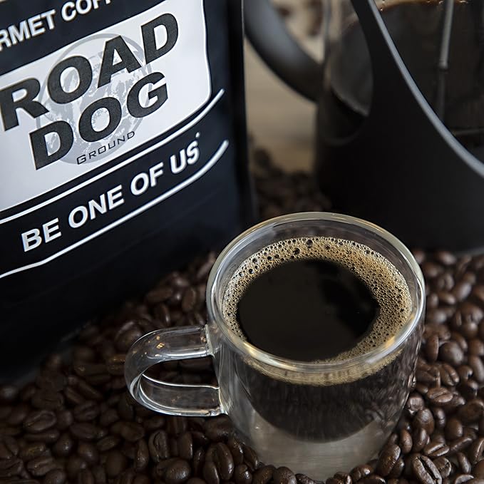 Koffee Kult Road Dog Dark Roast Coffee Beans (whole bean, 32oz)