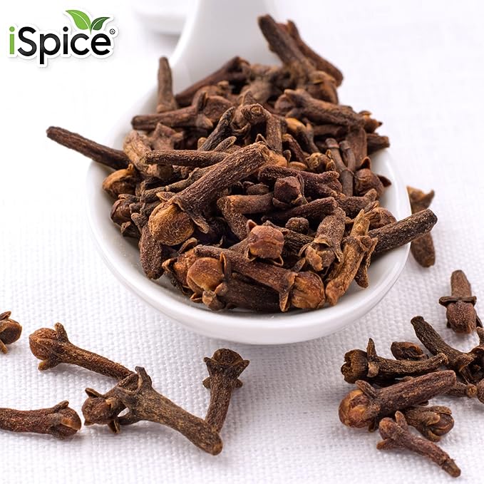 iSpice PREMIUM WHOLE CLOVES | Pure and Fresh |Essential Kitchen Herbs | 4.45oz (126g)