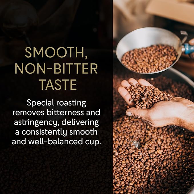 Beyond 85 Coffee High Scored Colombian Decaffeinated Coffee ??340g Whole Bean Decaf ??Smooth & Bold Flavor ??Best Whole Bean for Any Brew, Richly Floral & Chocolate Notes