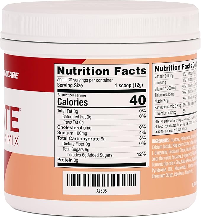 AdvoCare Rehydrate Electrolyte Drink Mix - Hydration & Recovery Drink with Sodium, Potassium & More - Pomegranate Tangerine - 12.7 oz