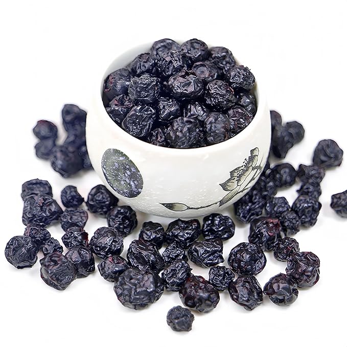 Premium Freeze-Dried Whole Blueberries 7oz (200g) - 100%, No Sugar Added | for Baking, Smoothies & Snacks Fruit Snack