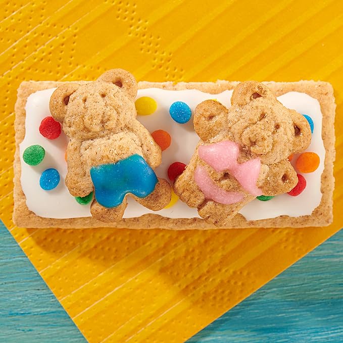TEDDY GRAHAMS Cinnamon Graham Snacks, Bulk Kids Snacks, 6 - 10 oz Boxes