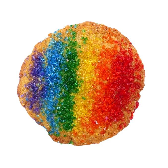 Bakerpan Sugar Sprinkles for Baking - 7 Ounce Lavender Decorating Sugar Crystals for Cookies, Cake Pops, Ice Cream (Made in USA)