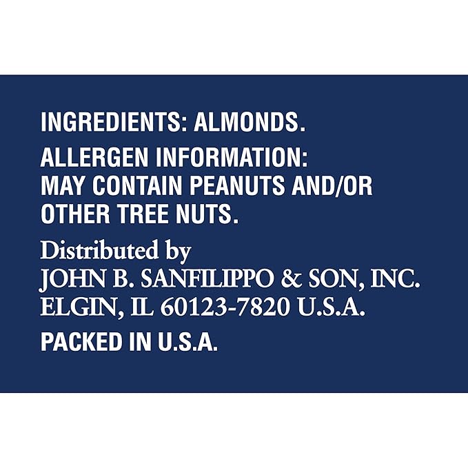 Fisher Chef's Naturals Unsalted Sliced Almonds 24oz (Pack of 2), Raw Nuts Perfect for Cooking, Baking & Snacking, Vegan Protein, Keto Snack, Gluten Free