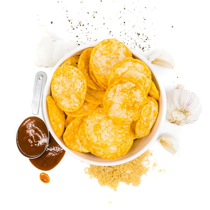 WonderSlim Potato Well Chips, Hickory Barbecue, With Probiotics & Immune Support, Vegan, Gluten Free (12ct)