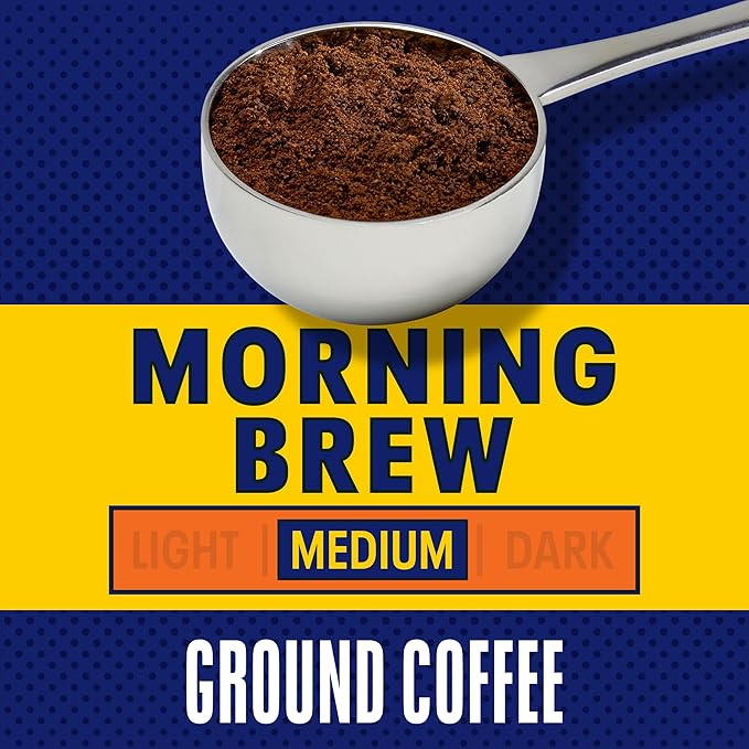 Maxwell House Morning Boost Medium Roast Ground Coffee (11.5 oz Canister)
