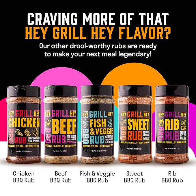 Hey Grill Hey | Fiesta Rub | Taco Seasoning | Chili & Fajita Seasoning | Fiesta Spices |10.6 oz
