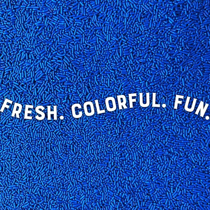 Judee's Blue Sprinkles 4 oz - Gluten-Free and Nut-Free - Brighten Up Your Baked Goods - Great for Cookie and Cake Decoration - Use for Baking and as Dessert and Ice Cream Toppings